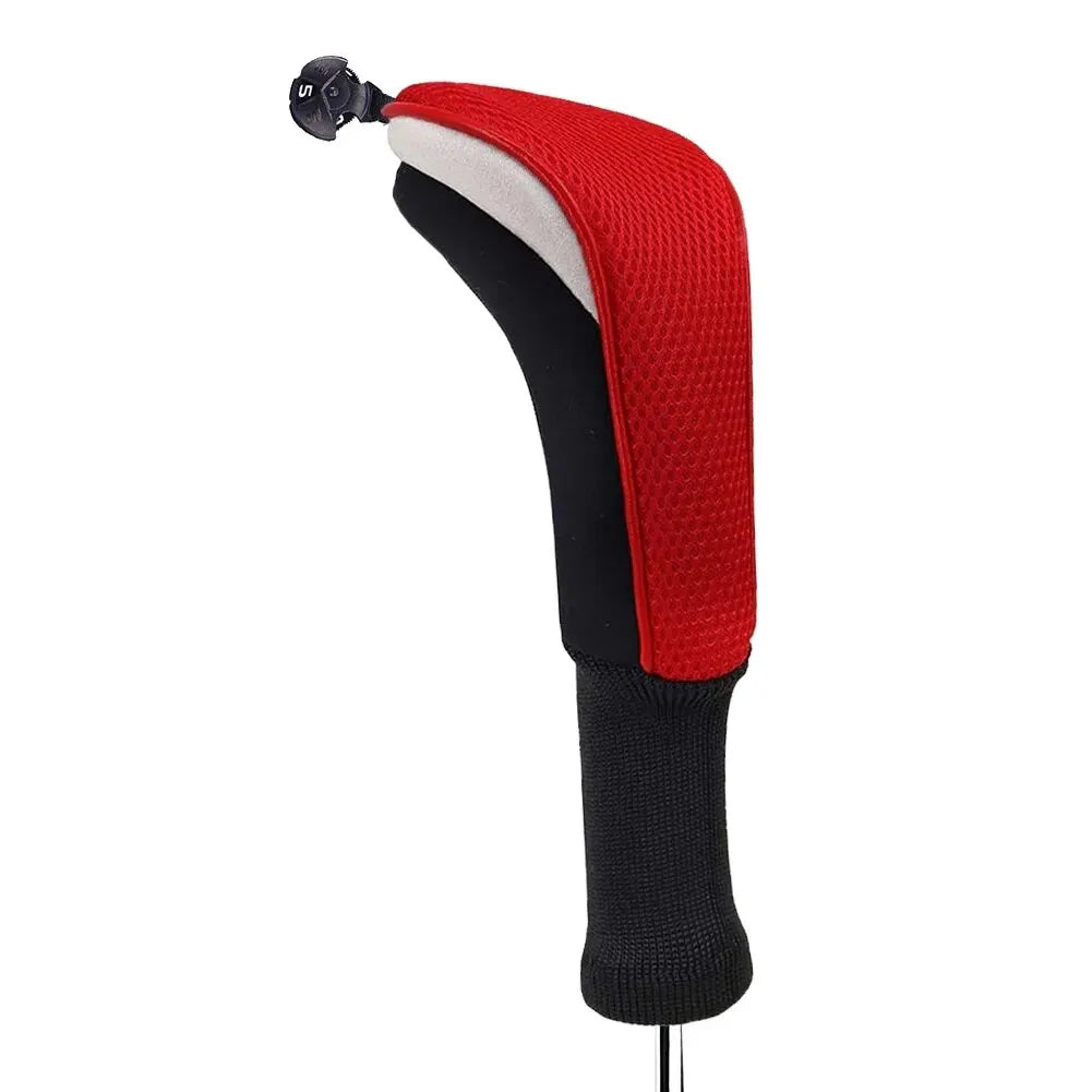 Golf Club Head Covers for Woods Hybrids Value 1/2 Pack,Protective Headcovers with Interchangeable No.Tags - Slobuy