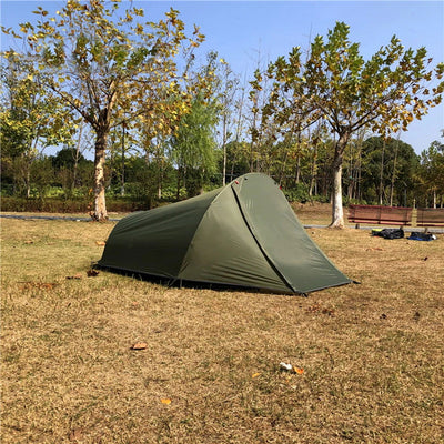 2 Person Camping Tent Outdoor Tents Waterproof Summer Beach Tent For Camping Biking Hiking Muntaineering Fishing - Slobuy