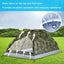 Camping Tent Waterproof Windproof UV Sunshade Canopy for 1/2 Person Single Layer Outdoor Portable Camouflage Tent Equipment - Slobuy