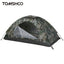 Tomshoo 1/2 Person Ultralight Camping Tent Single Layer Portable Hiking Tent Anti-UV Coating UPF 30+ for Outdoor Beach Fishing - Slobuy