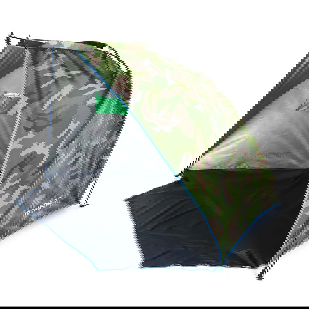 2 Persons Camping Tent Single Layer Outdoor Tent Anti UV Beach Tents Sun Shelters Awning Shade for Fishing Picnic Park - Slobuy