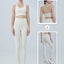 2 Piece Yoga Clothes Women's Tracksuit Athletic Wear Pilates Fitness Suit Gym Workout Push Up Clothes Sports Bra Leggings Suit - Slobuy