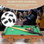 2 Sets Table Pool Billiard Parts Liners Replacement Accessory Hole Desk Game Plastics Corners Valley Pocket(Black) - Slobuy