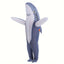 2 Sizes, Cute Unique Standing Shark Design Inflatable Suit, Halloween Christmas Play Inflatable Costume Props - Slobuy