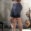 2 in 1 Mens Running Shorts with Liner, Tower Holder, 4 Pockets, Actvewear 2 Layers Sport Short for Workout Gym - Slobuy