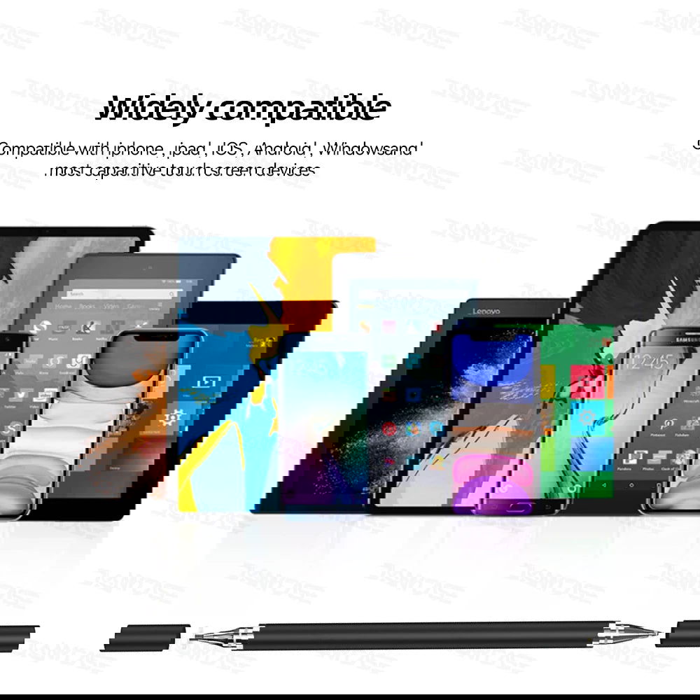 2 in 1 Universal Stylus Pen For Tablet Mobile Android ios Phone iPad Accessories Drawing Tablet Capacitive Screen Touch Pen - Slobuy