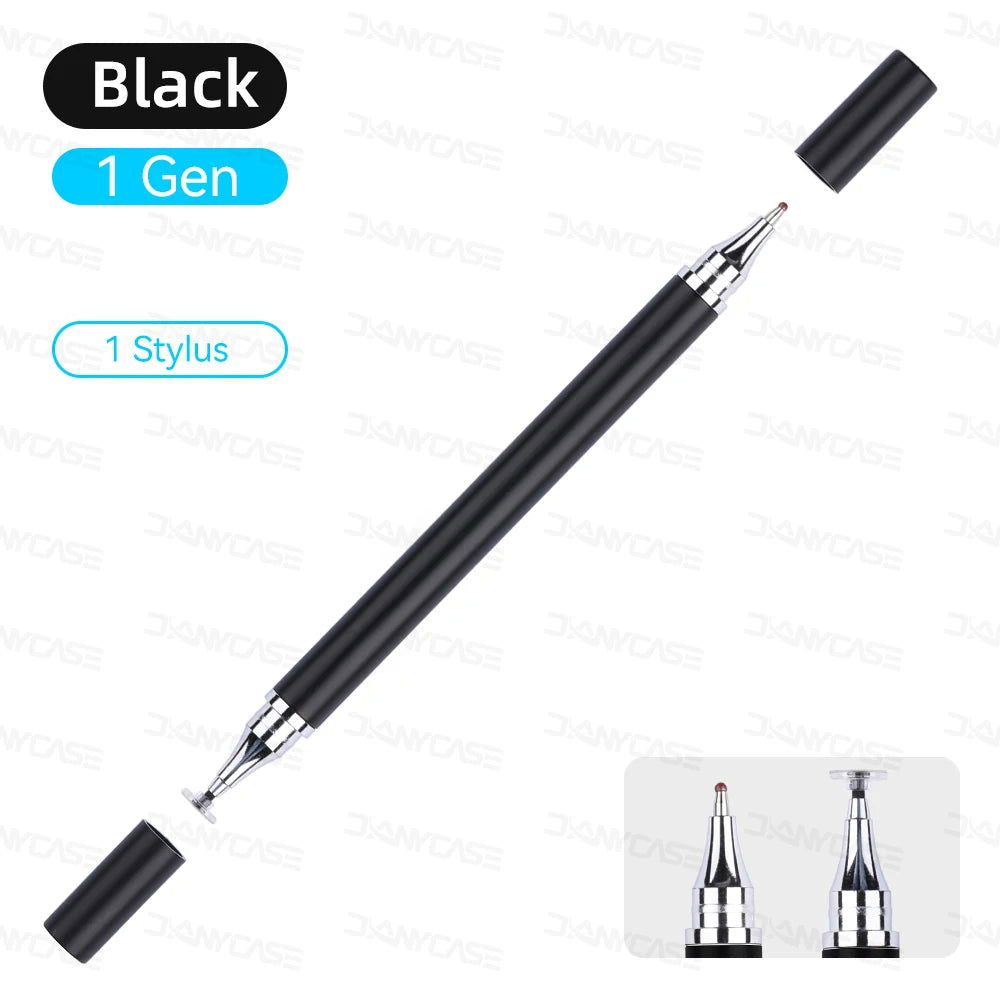 2 in 1 Universal Stylus Pen For Tablet Mobile Android ios Phone iPad Accessories Drawing Tablet Capacitive Screen Touch Pen - Slobuy