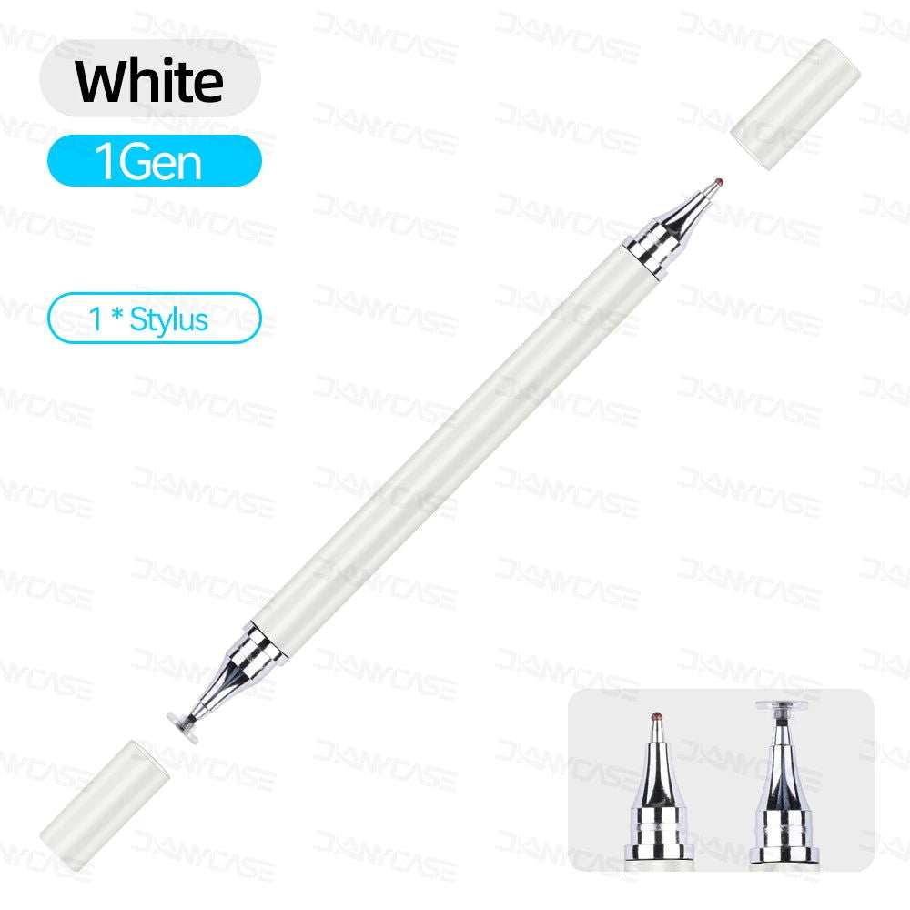 2 in 1 Universal Stylus Pen For Tablet Mobile Android ios Phone iPad Accessories Drawing Tablet Capacitive Screen Touch Pen - Slobuy