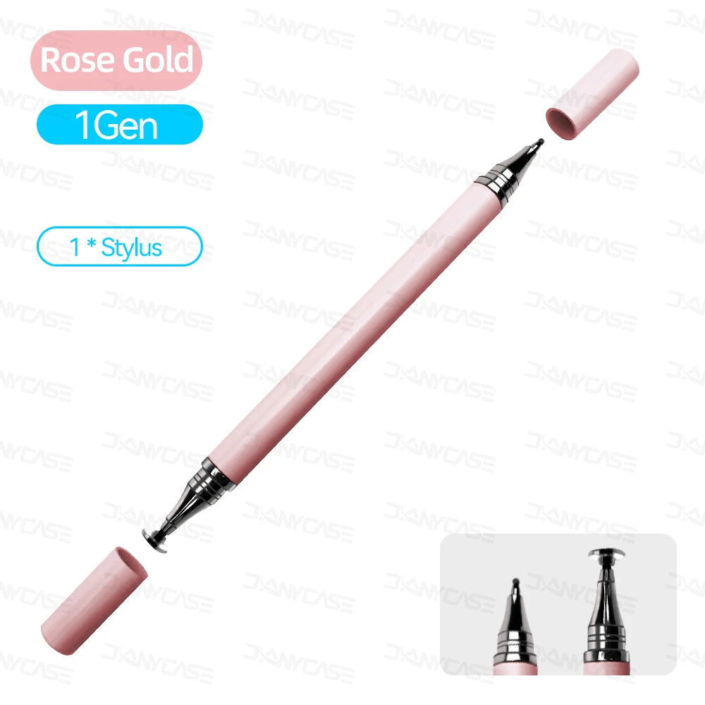 2 in 1 Universal Stylus Pen For Tablet Mobile Android ios Phone iPad Accessories Drawing Tablet Capacitive Screen Touch Pen - Slobuy