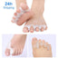 2pcs=1pair New Protective Toes Separator Suitable Bunion Corrector Material Soft Gel Straightener Spacers Stretchers Care Tool - Slobuy