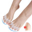 2pcs=1pair New Protective Toes Separator Suitable Bunion Corrector Material Soft Gel Straightener Spacers Stretchers Care Tool - Slobuy