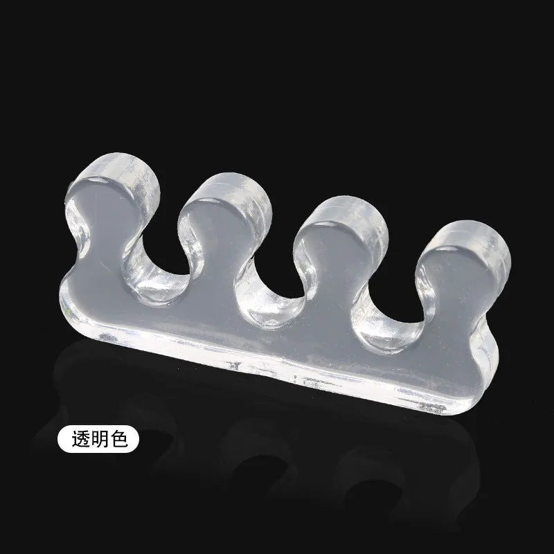 2pcs=1pair New Protective Toes Separator Suitable Bunion Corrector Material Soft Gel Straightener Spacers Stretchers Care Tool - Slobuy