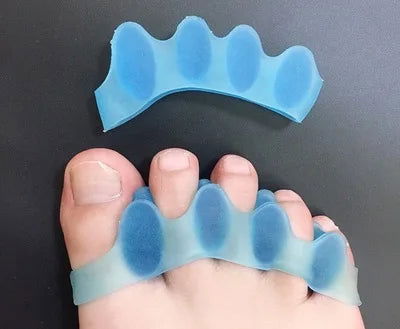 2pcs=1pair New Protective Toes Separator Suitable Bunion Corrector Material Soft Gel Straightener Spacers Stretchers Care Tool - Slobuy