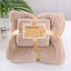 2pcs Adult Coral Wool Bath Towel Set High Absorption Soft Coral Hair Facial Swimming Towels Bathroom Microfiber Towel Set - Slobuy