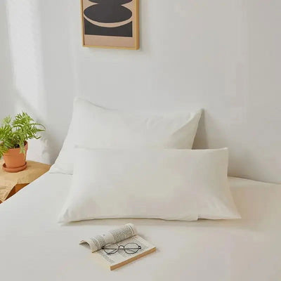 2pcs Brushed Pillowcase, Soft Breathable Pillowcase, Premium Quality Pillow Covers For Bedroom Sofa Home Decor, Without Pillow - Slobuy