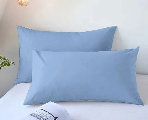 2pcs Brushed Pillowcase, Soft Breathable Pillowcase, Premium Quality Pillow Covers For Bedroom Sofa Home Decor, Without Pillow - Slobuy