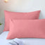 2pcs Brushed Pillowcase, Soft Breathable Pillowcase, Premium Quality Pillow Covers For Bedroom Sofa Home Decor, Without Pillow - Slobuy