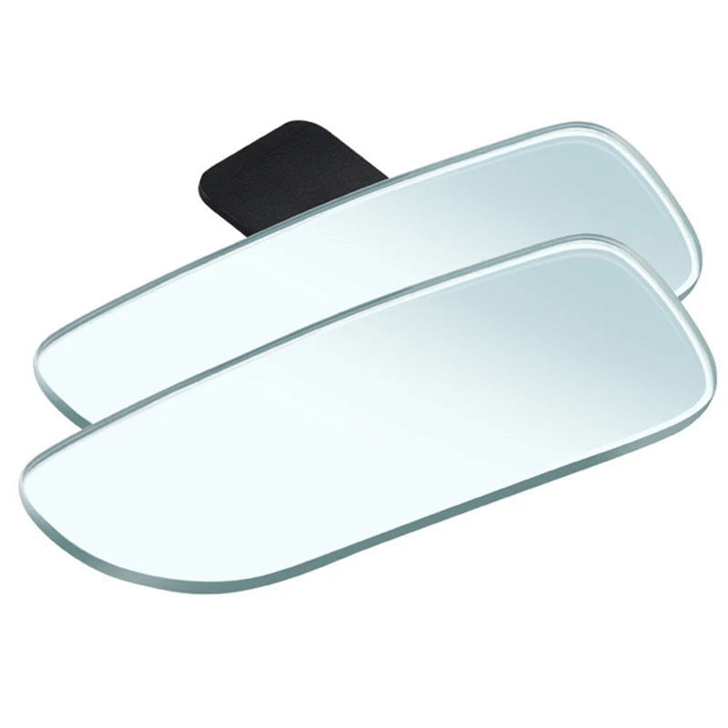 2pcs Car Mirror 360 Degree Wide Angle Convex Blind Spot Mirror Parking Auto Motorcycle Rear View Adjustable Mirror Accessories - Slobuy