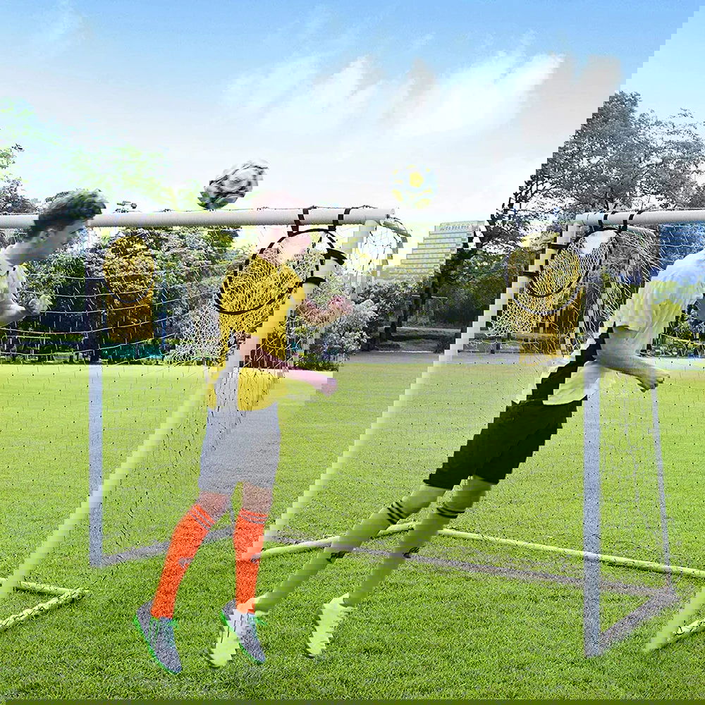 Soccer Training Shooting 1/2pcs Net Equipment Football Training Target Net Goal Youth Free Kick Practice Shooting Soccer Topshot - Slobuy