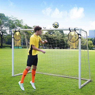 Soccer Training Shooting 1/2pcs Net Equipment Football Training Target Net Goal Youth Free Kick Practice Shooting Soccer Topshot - Slobuy