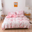 Mirco Fiber Marble Print Bedding Set Nordic Duvet Cover Set Double Bed Home Soft Comfortable Quilt Cover & 1/2pcs Pillowcases - Slobuy