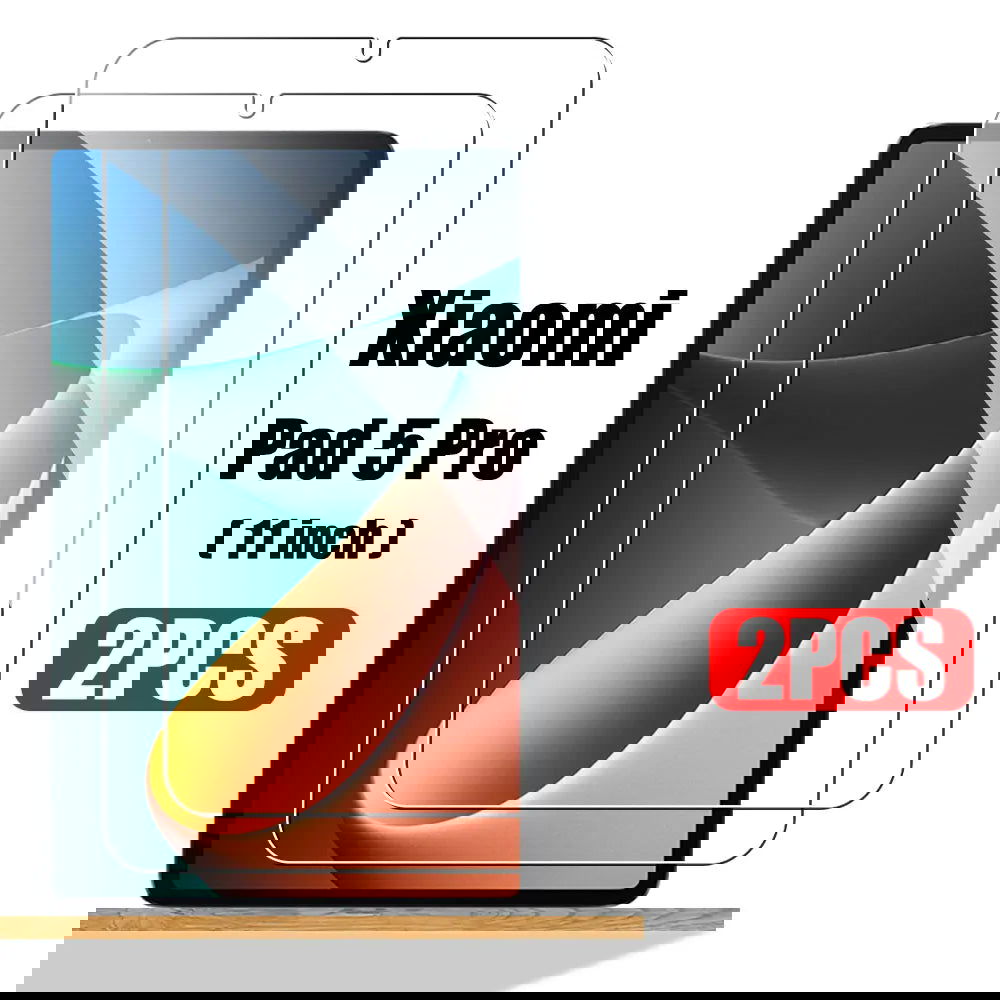 2pcs Tempered Glass For Xiaomi Mi Pad 5 Screen Protector For Tablet Xiaomi Mi Pad 5 Pro Accessories Protective Glass - Slobuy