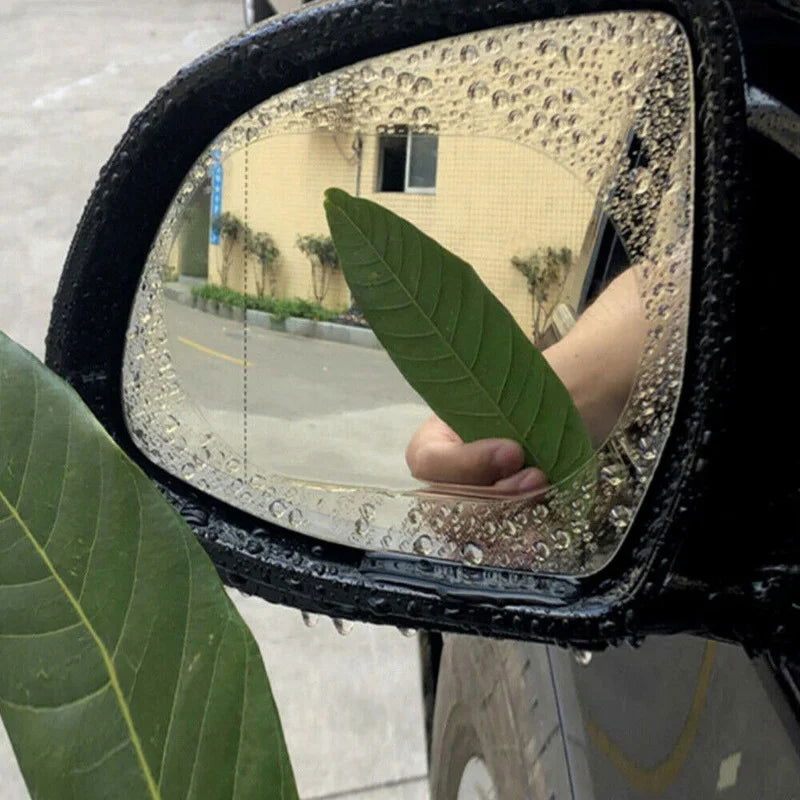 2pcs Universal Anti-Fog Anti-glare Rainproof Car Tuning Rearview Mirror Trim Film Cover Exterior Parts Car Glass Accessories - Slobuy