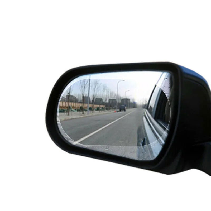 2pcs Universal Anti-Fog Anti-glare Rainproof Car Tuning Rearview Mirror Trim Film Cover Exterior Parts Car Glass Accessories - Slobuy