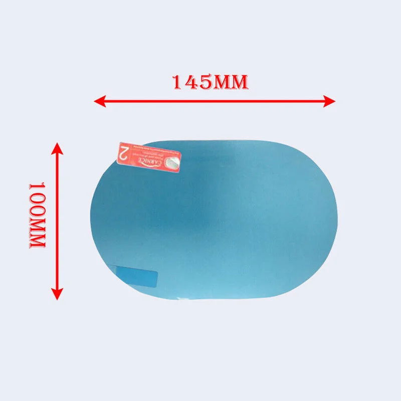 2pcs Universal Anti-Fog Anti-glare Rainproof Car Tuning Rearview Mirror Trim Film Cover Exterior Parts Car Glass Accessories - Slobuy