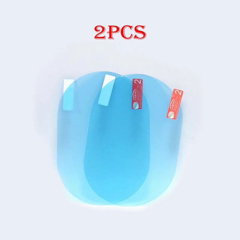 2pcs Universal Anti-Fog Anti-glare Rainproof Car Tuning Rearview Mirror Trim Film Cover Exterior Parts Car Glass Accessories - Slobuy