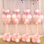 1/2set Adjustable Balloon Column Stand Metal Balloon Stand Holder with Plastic Base for Wedding Decor Birthday Baby Shower Party - Slobuy