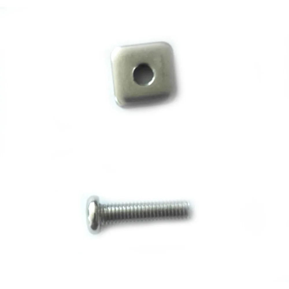 2sets M4 M5 Stainless Surf Fin Screws Plates Surfboard Longboard Screw Channel Sliding Fin Box Plate Smart Screw - Slobuy