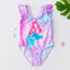3-10years girls swimsuit 2023 fashion mermaid unicorn swimwear for children - Slobuy