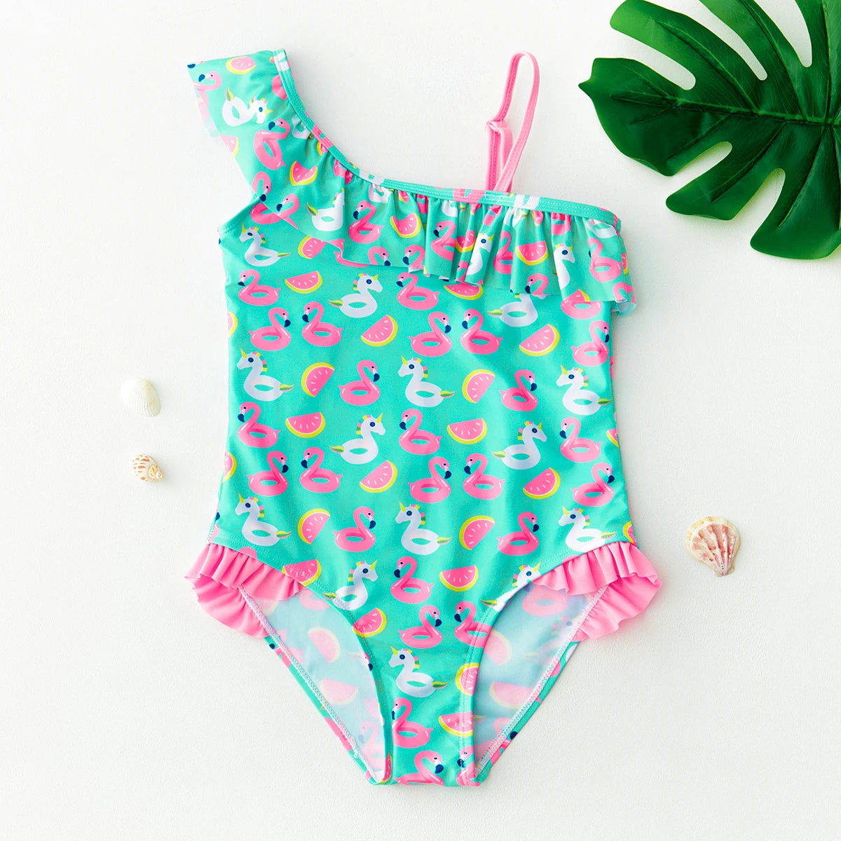 3-10years girls swimsuit 2023 fashion mermaid unicorn swimwear for children - Slobuy