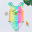 3-10years girls swimsuit 2023 fashion mermaid unicorn swimwear for children - Slobuy