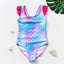 3-10years girls swimsuit 2023 fashion mermaid unicorn swimwear for children - Slobuy