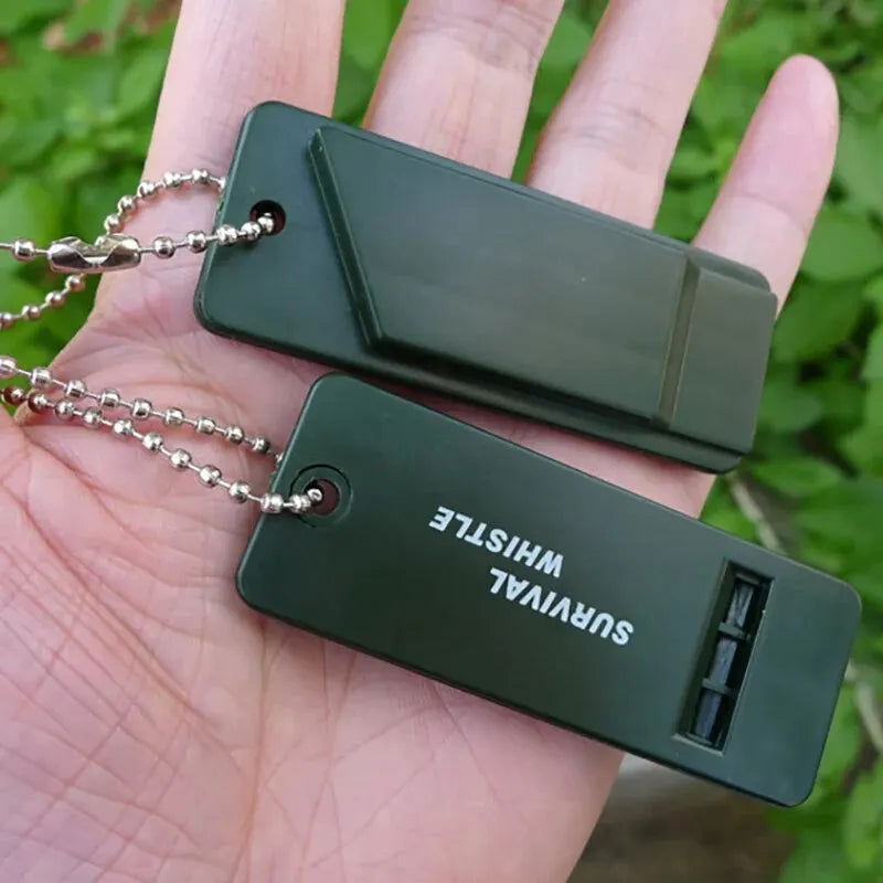 3-Frequency Whistle High Decibel Survival Portable Outdoor Multiple Audio Whistle Camping Emergency Hiking Accessories Edc Tool - Slobuy