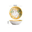 3.5 Inch Japanese Style Ceramic Dessert Sauce Dish Tableware Creative Cute Cartoon Pet Pattern Circular Shape Fruit Sushi Plates - Slobuy
