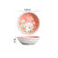 3.5 Inch Japanese Style Ceramic Dessert Sauce Dish Tableware Creative Cute Cartoon Pet Pattern Circular Shape Fruit Sushi Plates - Slobuy