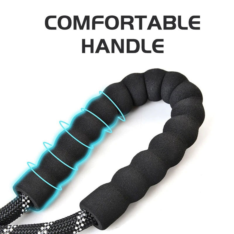 150/200/300cm Strong Dog Leash Reflective Pet Leashes Long Lanyard Walking Traction Rope for Puppy Small Medium Large Big Dogs - Slobuy