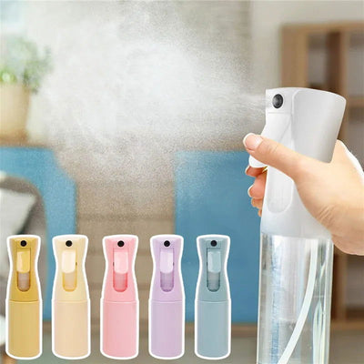 200/300ml Spray Bottle Garden Plant Water Can Refillable Continuous Mist Sprayer Plastic Hairdressing Salon Tool Candy Colors - Slobuy