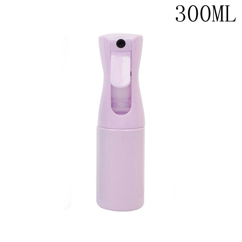 200/300ml Spray Bottle Garden Plant Water Can Refillable Continuous Mist Sprayer Plastic Hairdressing Salon Tool Candy Colors - Slobuy