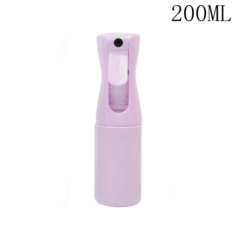 200/300ml Spray Bottle Garden Plant Water Can Refillable Continuous Mist Sprayer Plastic Hairdressing Salon Tool Candy Colors - Slobuy