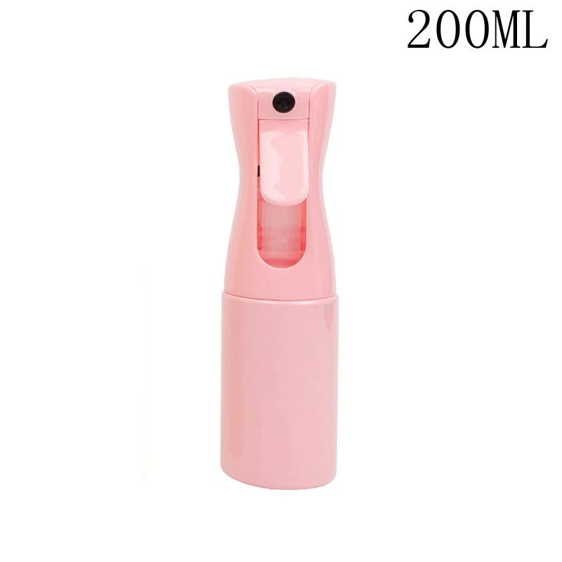 200/300ml Spray Bottle Garden Plant Water Can Refillable Continuous Mist Sprayer Plastic Hairdressing Salon Tool Candy Colors - Slobuy