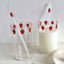 300ml Strawberry Cute Glass Cup With Straw Creative Transparent Water Cup Student Milk Heat Resistant Glass Nana - Slobuy