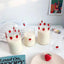 300ml Strawberry Cute Glass Cup With Straw Creative Transparent Water Cup Student Milk Heat Resistant Glass Nana - Slobuy