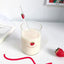 300ml Strawberry Cute Glass Cup With Straw Creative Transparent Water Cup Student Milk Heat Resistant Glass Nana - Slobuy