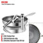 AIWILL Kitchen Quality 316 /304 Stainless Steel Frying Pan Nonstick Pan Cooking Fried Steak Pot Electromagnetic Furnace General - Slobuy