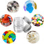 30Pcs 50ml Empty Plastic Clear Cosmetic Jars With Lid Skincare Makeup Containers Pill Cream Sample Pot Spice Jars Travel Bottles - Slobuy