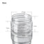 30Pcs 50ml Empty Plastic Clear Cosmetic Jars With Lid Skincare Makeup Containers Pill Cream Sample Pot Spice Jars Travel Bottles - Slobuy